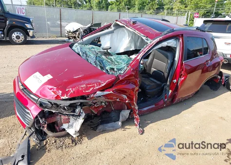 2018 Chevrolet Trax Premier z USA, uszkodzony, nr VIN 3GNCJMSB9JL413241